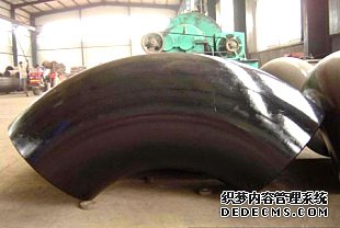 Large diameter butt weld elbow
